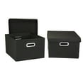 thumbnail image 1 of Household Essentials Nested 2-Piece Box Set with Lids, 1 of 6