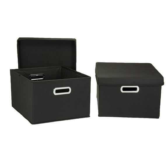 Household Essentials Nested 2-Piece Box Set with Lids