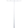 thumbnail image 1 of Household Essentials Outdoor T-Post Clothesline - Heavy Duty - 86 In. H x 46 In. W, White, 1 of 10