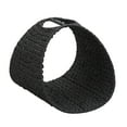 thumbnail image 1 of Household Essentials Oval Magazine Rack, Black Paper Rope, 1 of 7
