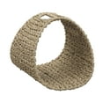 thumbnail image 1 of Household Essentials Oval Magazine Rack, Natural Seagrass, 1 of 9