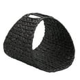 thumbnail image 1 of Household Essentials Oval Magazine Rack, Stained Hyacinth, 1 of 7