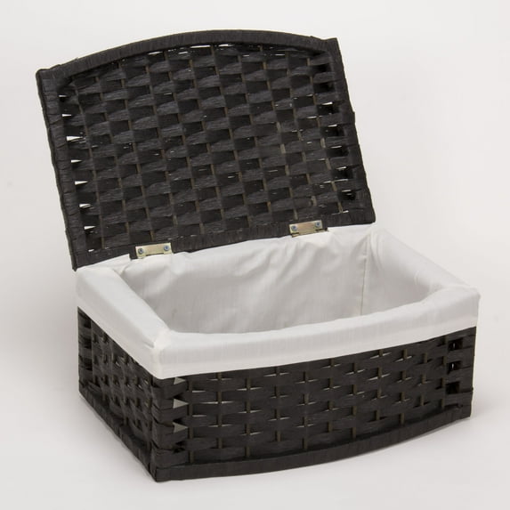 Household Essentials Paper Rope Curved Basket