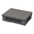 thumbnail image 1 of Household Essentials Platter Storage Chest, Gray, 1 of 7