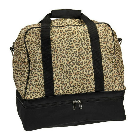 Household Essential 6739-1 Weekender Bag in Leopard