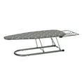 thumbnail image 1 of Household Essentials Steel Table Top Ironing Board with Iron Rest, Mesh with Cotton Cover, Thick Fiber Pad, Heat and Scorch-Resistant, Over-The-Door Hook, Compact, Foldable, Gray and White, 1 of 9