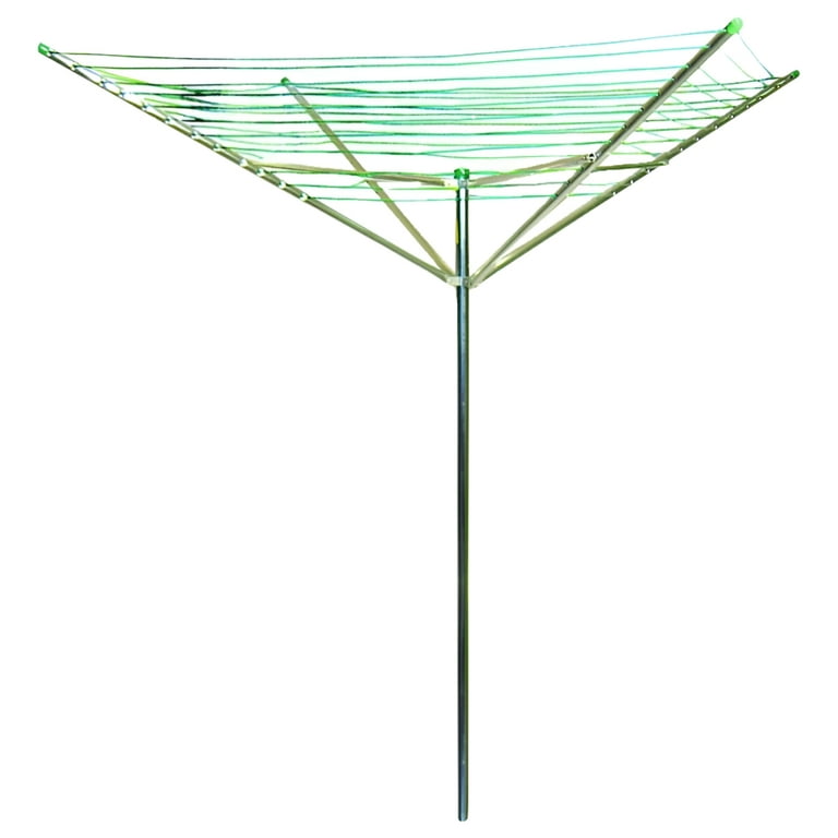 Household Essentials Sunline 73 In. x 72 In. 165 Ft. Drying Area Umbrella Style Clothes Dryer