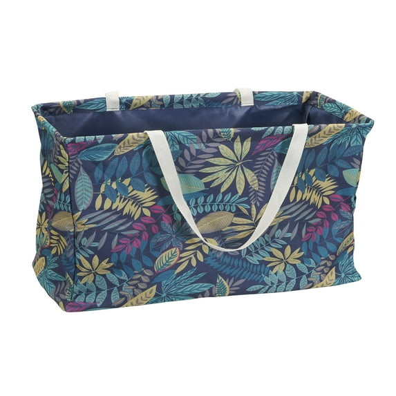 Household Essentials Tropical Floral Pattern Krush Container All-Purpose Utility Tote
