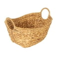 thumbnail image 1 of Household Essentials Water Hyacinth Basket with Handles, 1 of 7