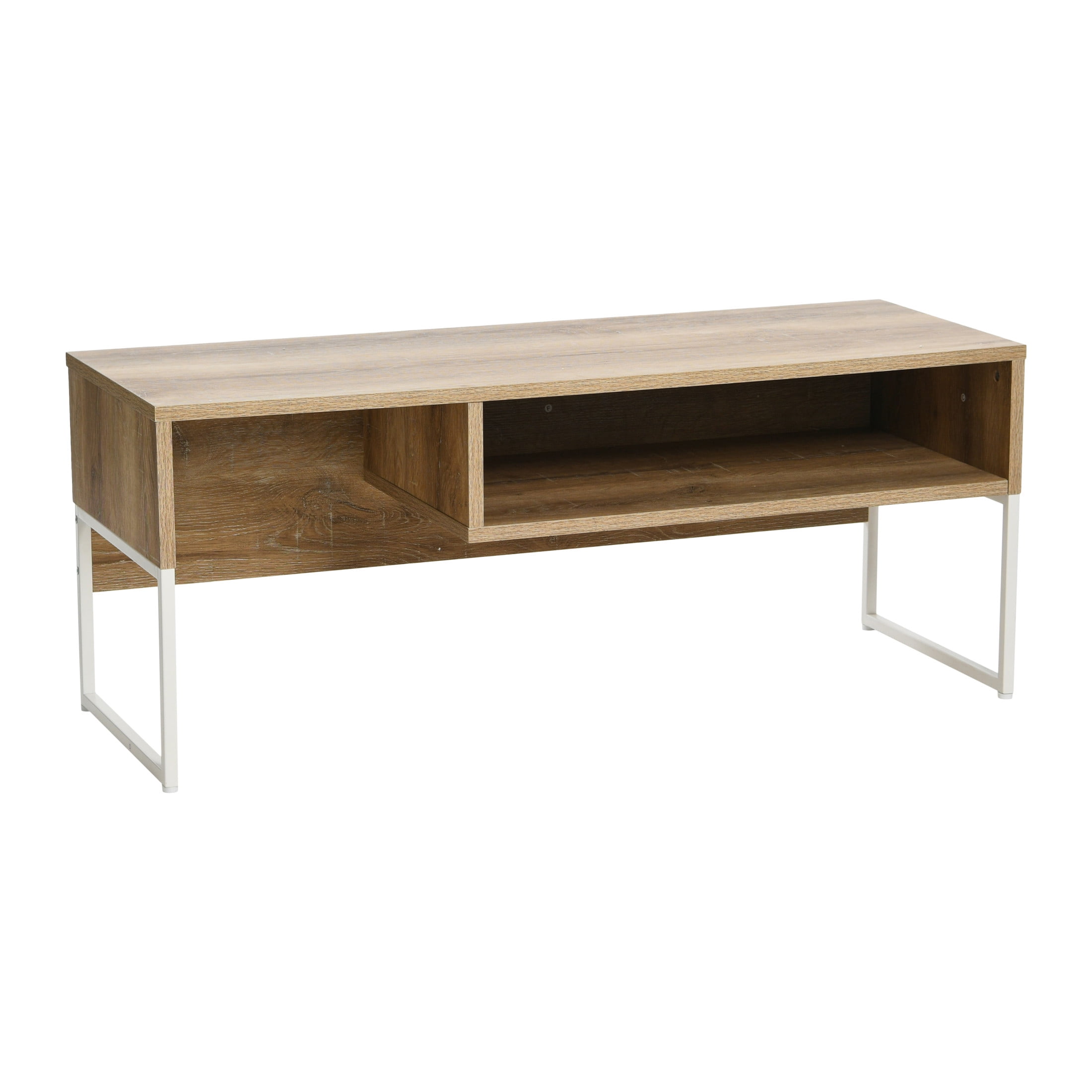 Household Essentials Wrap TV Stand with Rectangular Storage Compartment ...