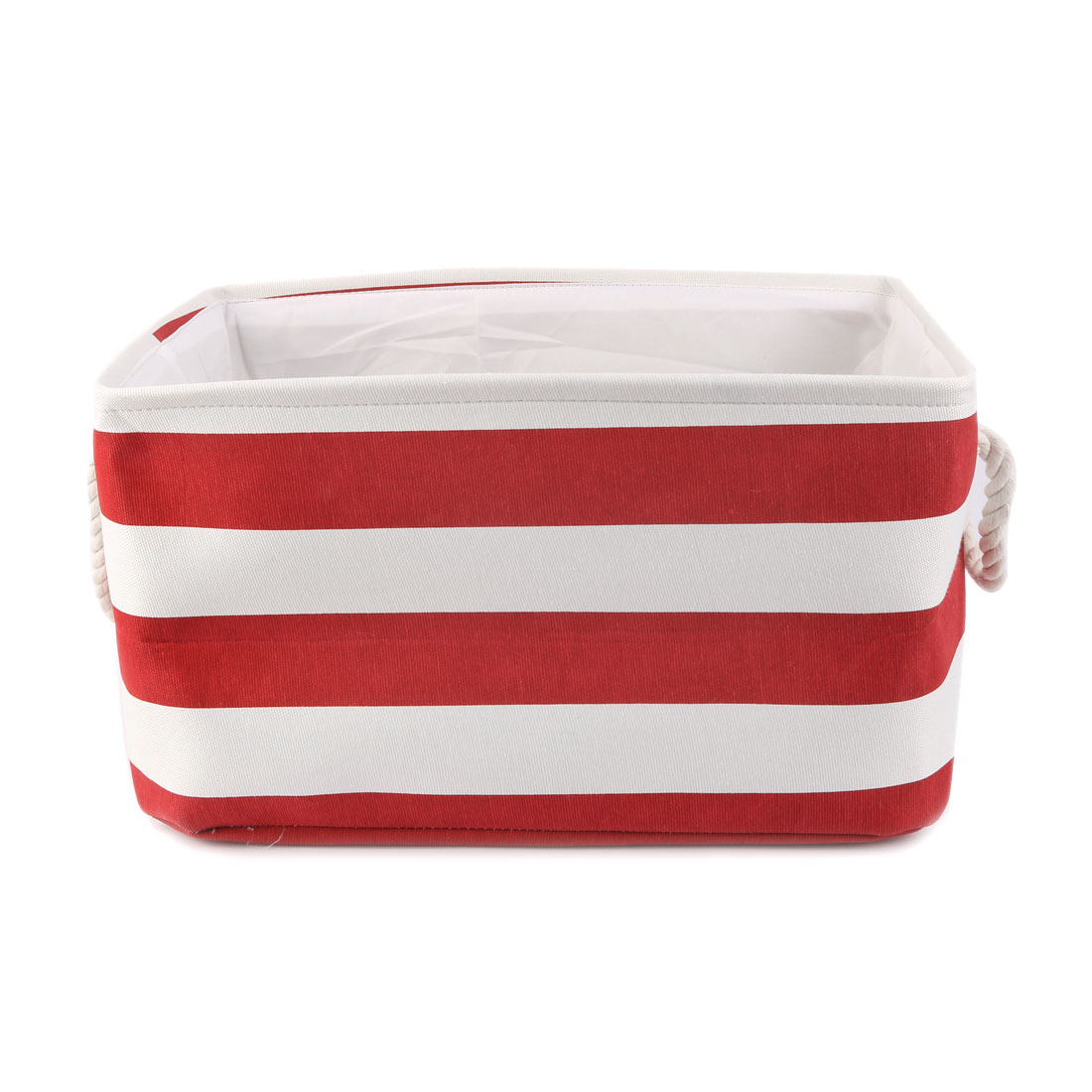Household Fabric Rectangle Storage Box Basket Bag Organizer Container