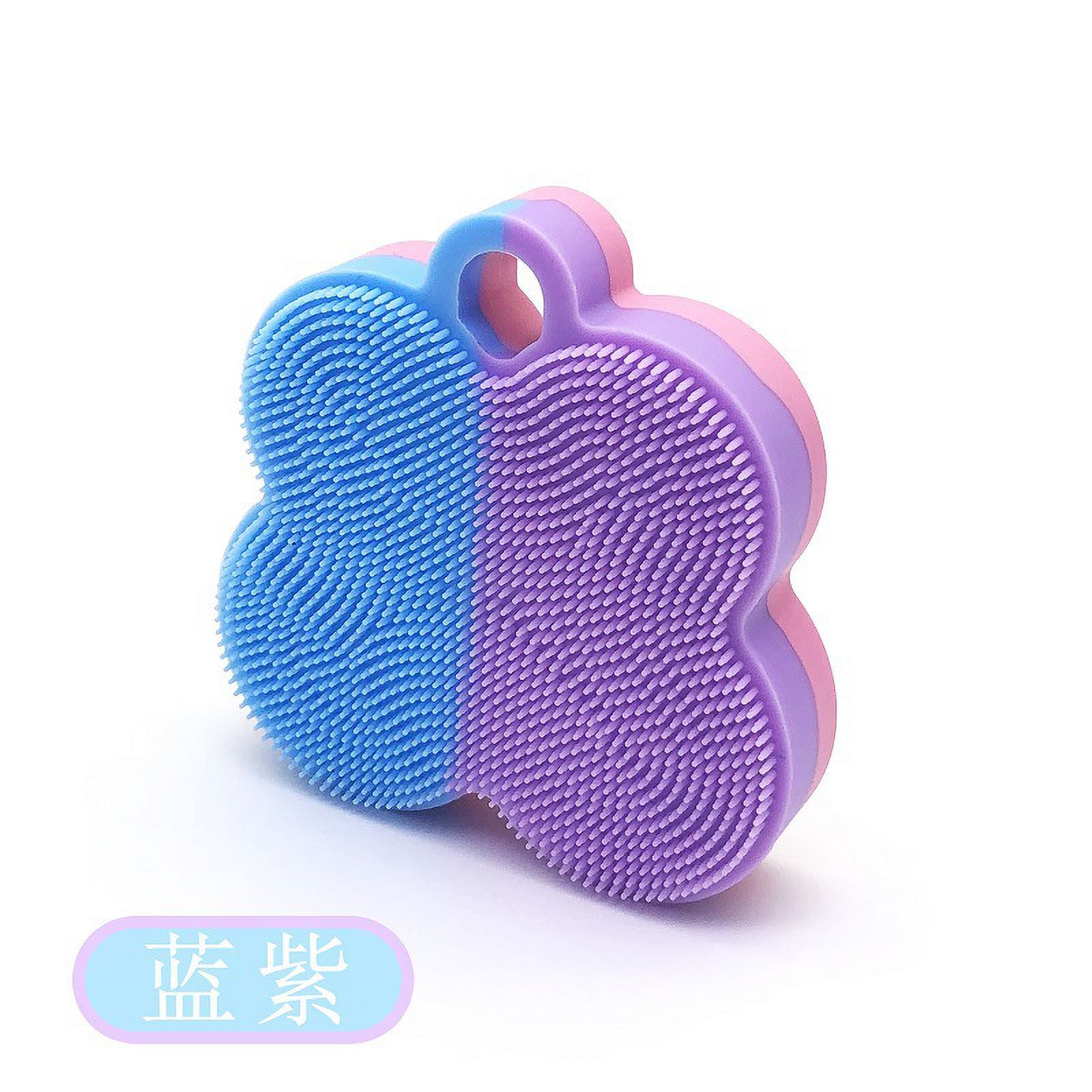 Household Face Cleansing Brush Manual Silicone Face Scrubber Face