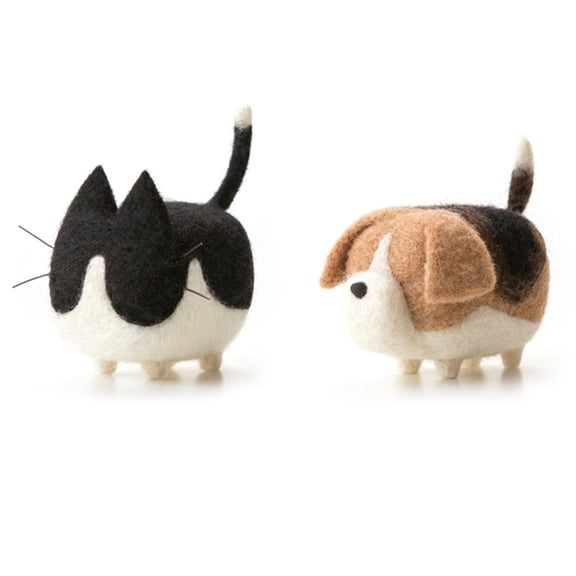 Household Felting Package Handicraft Crafts Making Accessory for Kid Girl Boys New Year Festival Gift Accesory