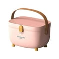 thumbnail image 1 of Household First Aid Box Carrying Case Portable Compartment Dustproof Organizer pink, 1 of 7