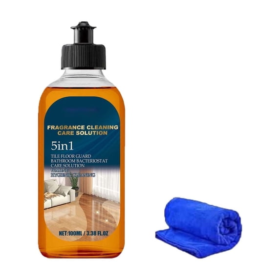 Household Floor Cleaning Solution Multi-Surface Tile & Wood Floor Cleaner Fragrant Shine 100ml