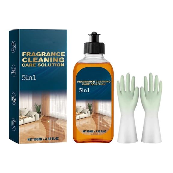 Household Floor Cleaning Solution Tile Wood Floor Clean and Shiny Stain Removal and Leave Fragrant To Clean 100ml