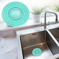 thumbnail image 1 of Household Floor Drainage Filter, Sink and Bathroom Drain Strainer Featuring Fine Mesh Design for Kitchen and Bathroom Use, Prevents Clogging and Easy To Clean Blahzhy | Green, 1 of 8