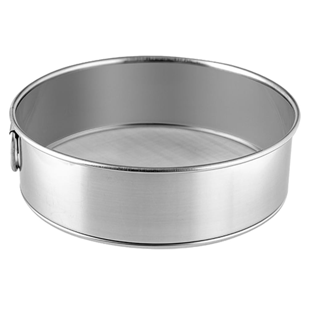 Household Flour Sieve Kitchen Flour Mesh Strainer Round Fine Mesh