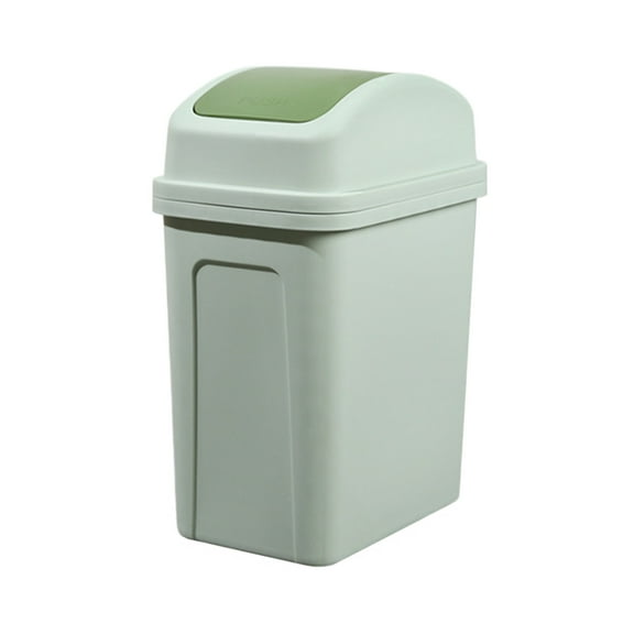 Household Garbage Cans With Lids,Small Garbage Cans With Lids Bathroom,Household Garbage Cans Living Room Kitchen,Thickened Shaking Lid Press Large Capacity Plastic Cream Wind With Lid Garbage Cans