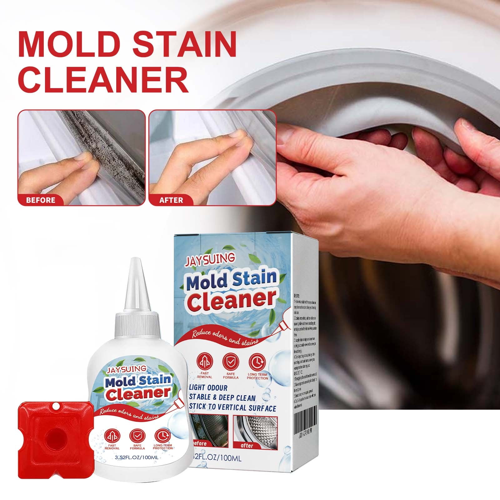 Household Gel Cleaner, Multi-Surface Remover, 100ml Size, Non-Toxic ...