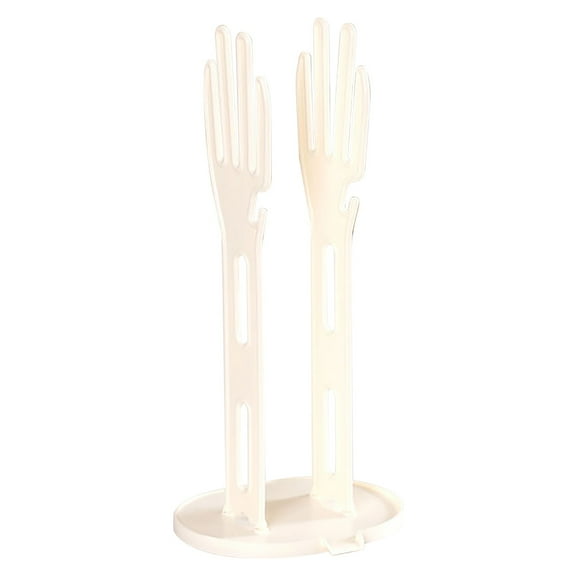 Household Glove Drying Rack, Hand-Shaped Removable Glove Dryer with Suction Cups, Ventilated Glove Rack for Drying & Storing Gloves, Bathroom/Kitchen Glove Storage Organizer
