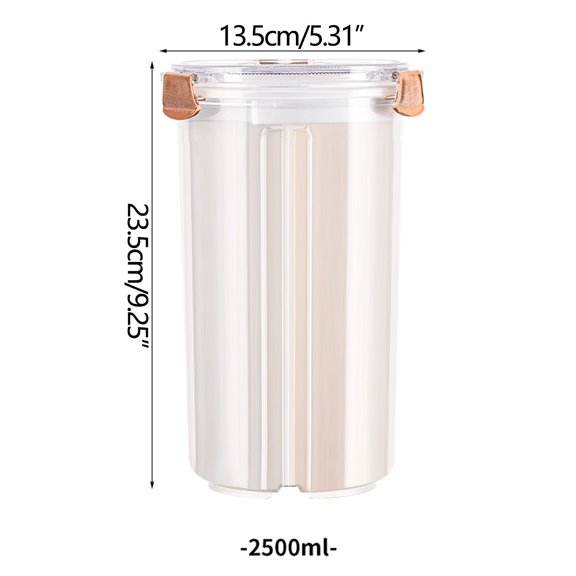 Household Grain Storage Box Large Capacity Storage Tank Plastic Thickened Divided Tank Storage Box Large Capacity Storage Tank Plastic Thickened Divided Tank Storage for More