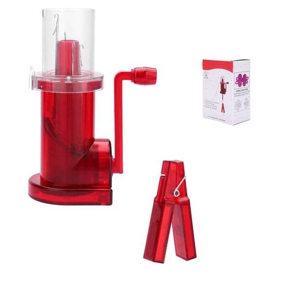 Household Hand Spool Knitter Knitting Mill with Crank Knitting Mill Hand-Operated Knitting Machine Sewing Accessories