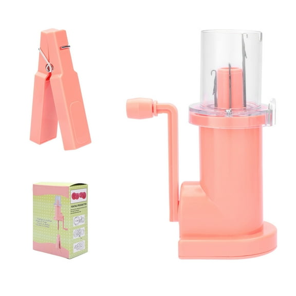 Household Hand Spool Knitter Knitting Mill with Crank Knitting Mill Hand-Operated Knitting Machine Sewing Accessories