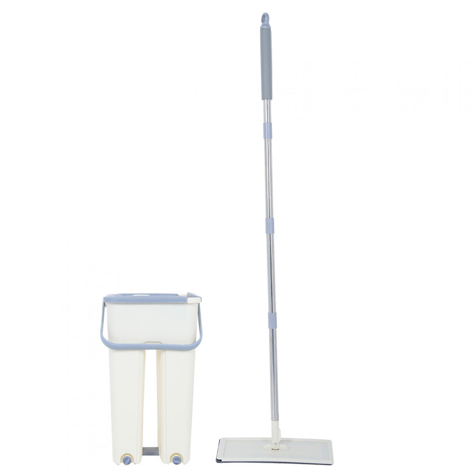 Household Hand Washing 360 Degree Rotating Flat Mop with Bucket Floor