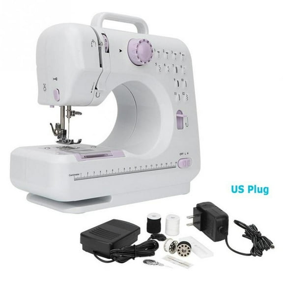 Household Hand-held Tailor Electric Sewing Machine With 12 Floral Stitches US Plug