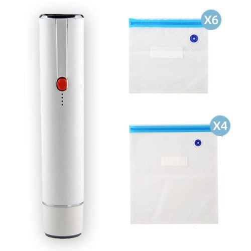 Household Handheld Mini Vacuum Sealer Food Preservation Compression Vacuum Sealer Portable Storage Vacuum Machine