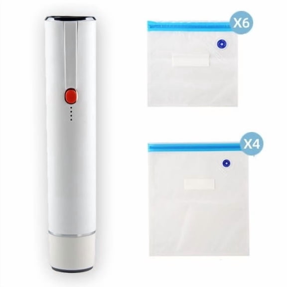Household Handheld Mini Vacuum Sealer Food Preservation Compression Vacuum Sealer Portable Storage Vacuum Machine