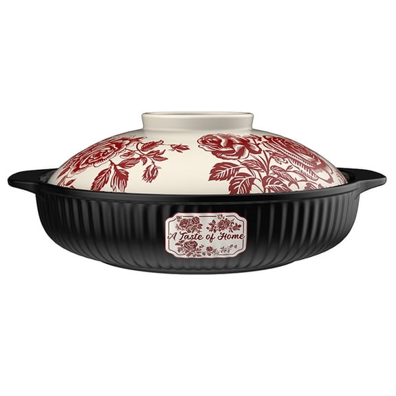 Household Heat-Resistant Casserole Pot, Compatible with Gas Stove, Non-Easy to Break Ceramic Pot for Clay Pot Rice, Stewing and Daily Cooking