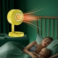 Household Heater Folding Portable Fan Electric Heater Fast Heating