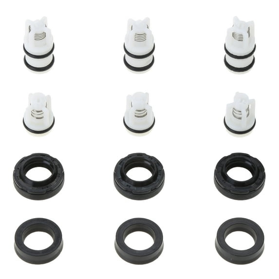 Household High Pressure Pump Washer Head Repair Kit Seal Oil Check Valves Cleaning Machine Water Pump Parts Accessories
