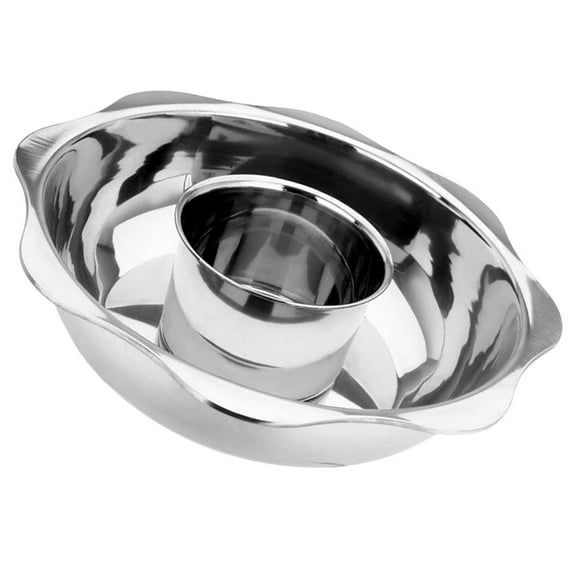 Household Hot Pot Chinese Style Double Flavor Hot Pot Stainless Steel Kitchenware