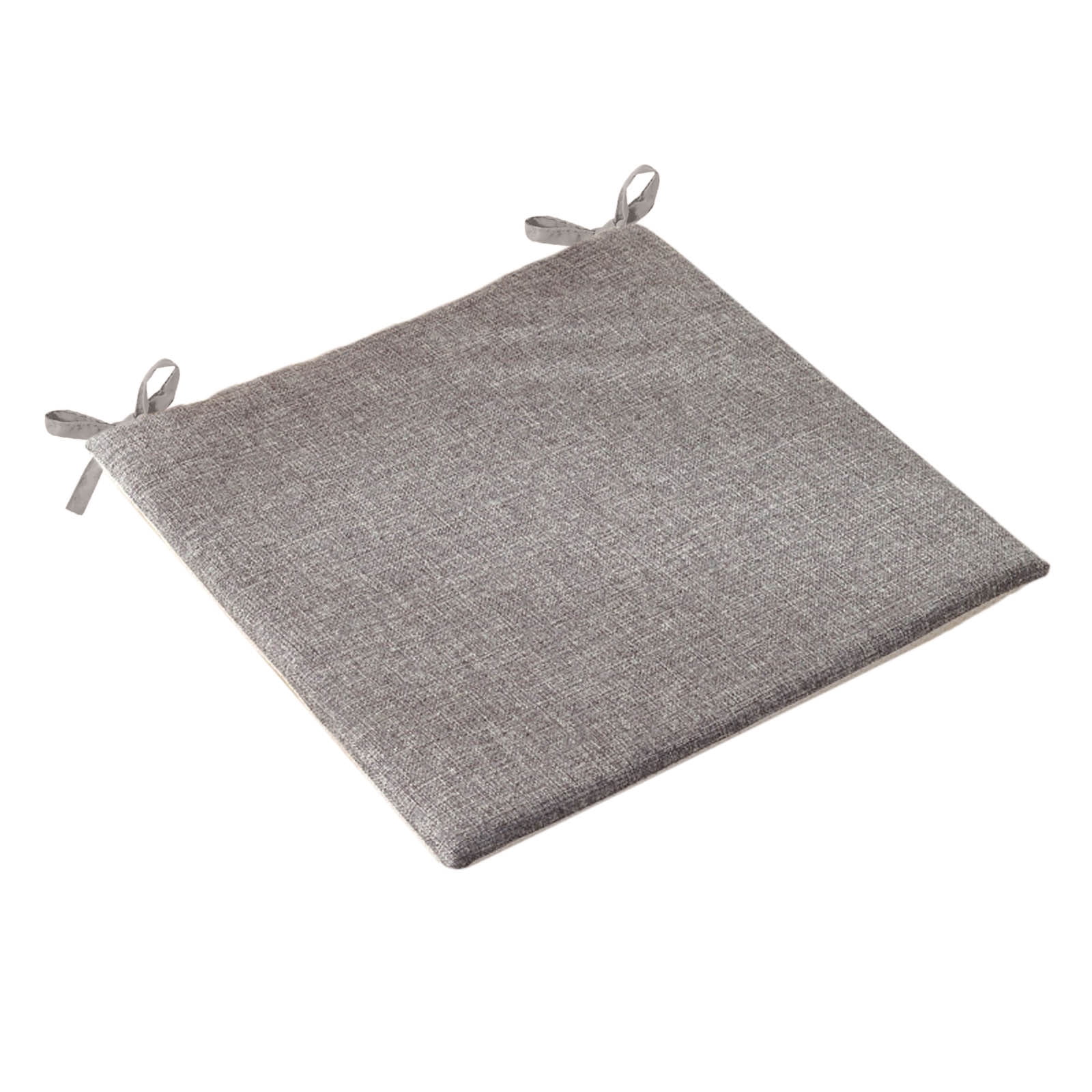Household Imitation Linen Cushion With Tie Square Sponge Cushion