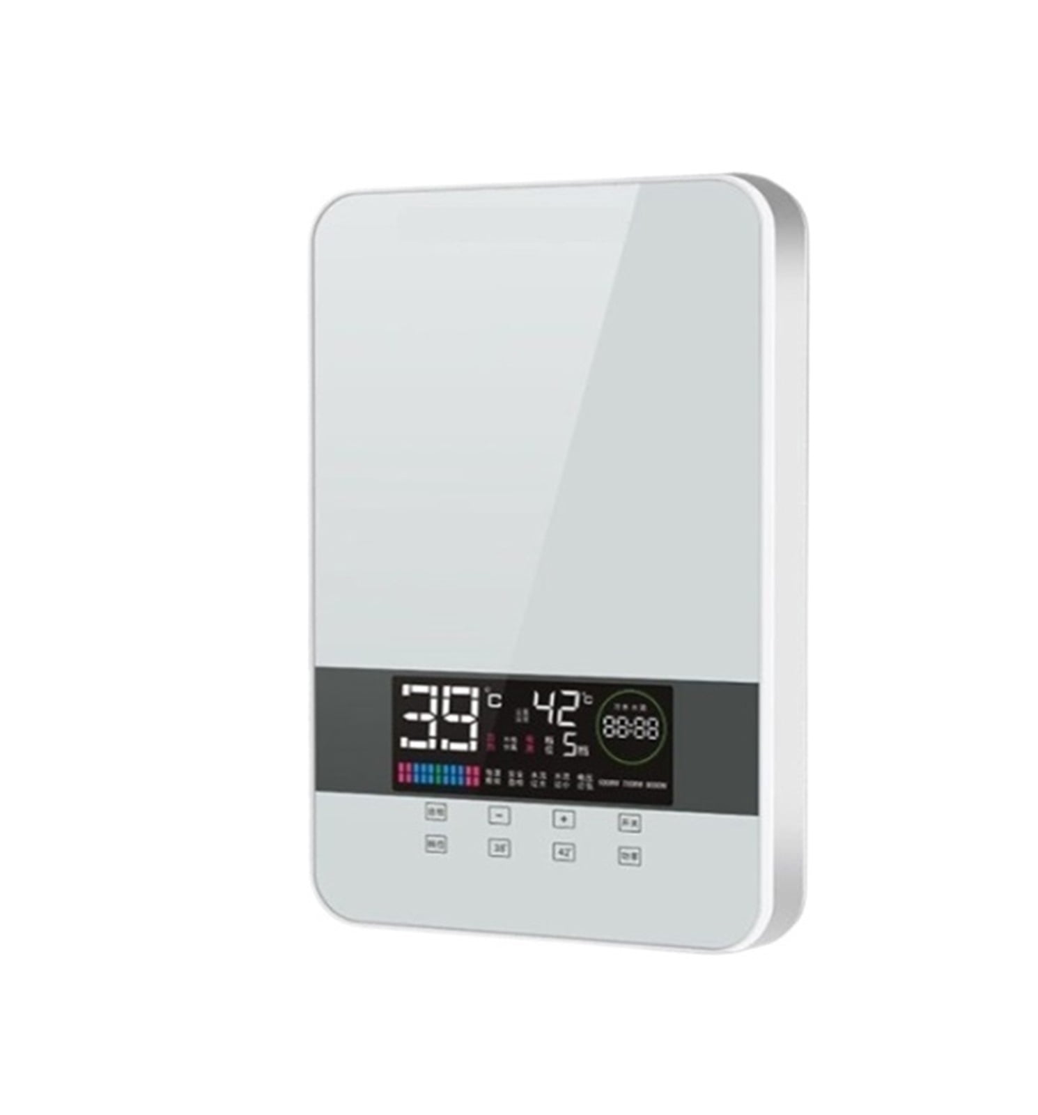 Household Instant Electric Water Heater Hotel Smart Shower Machine Hair Salon Fast Water Heater Remote Control LED Touch Screen ,Energy Saving