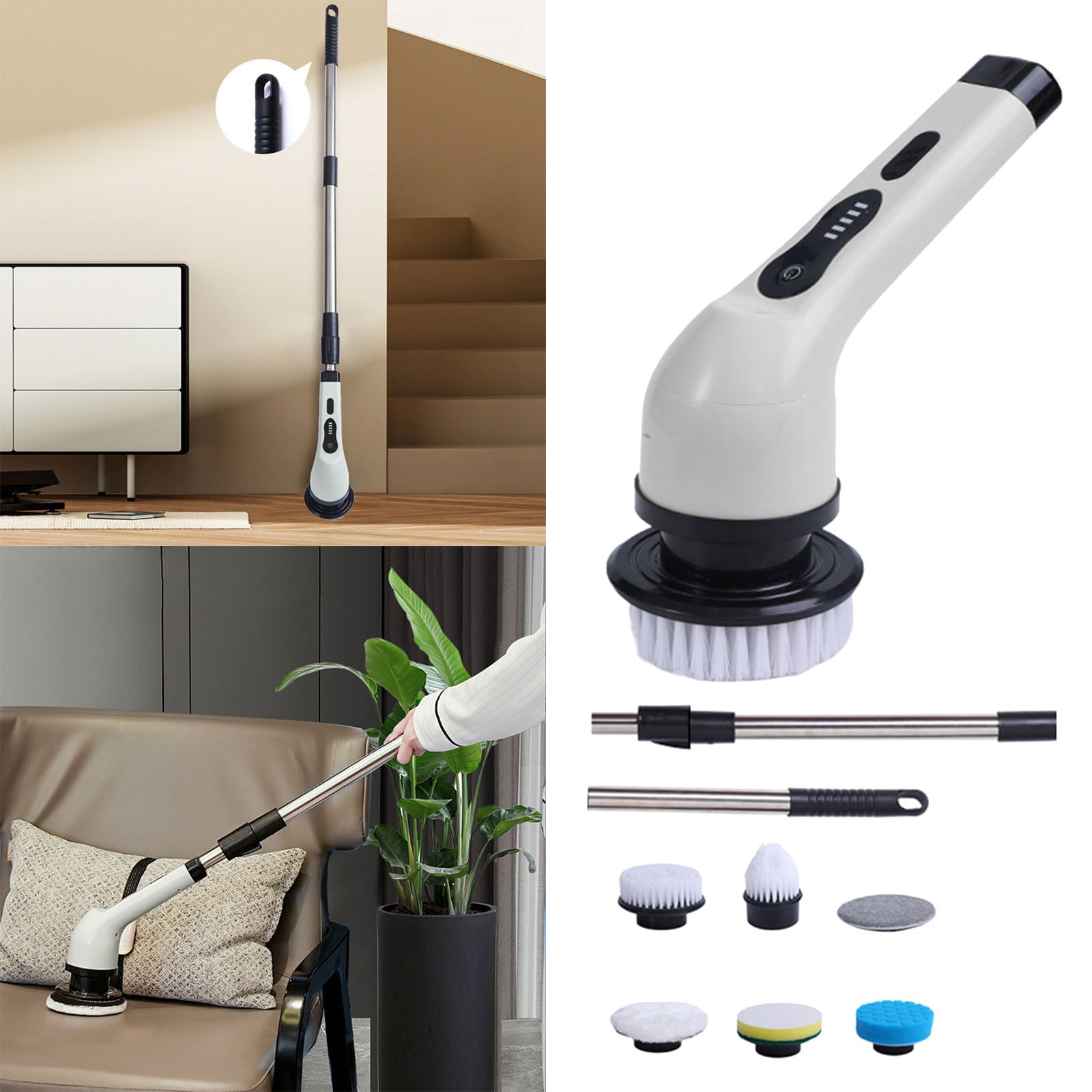 Household Kitchen Bathroom Glass Length Can Be Use Brush Hand Held