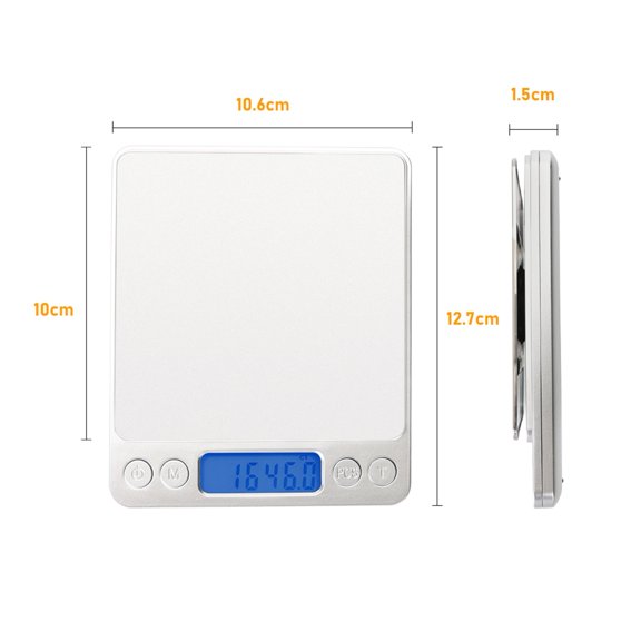 Household Kitchen Electronic Scale 5KGg Small Platform Scale Stainless Steel Food Scale High Precision Kitchen Scale