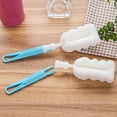 thumbnail image 1 of Household Kitchen Sponge Cleaning Brush for Cups & Bottles | Long Handle for Deep Cleaning | Loofah Pulp Scrubber | 1-Pack, 1 of 3