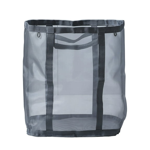 The Household Laundry Basket Can Be Folded And Wall Mounted Portable Large Capacity Storage Rack, Which Is Used to Store Dirty Clothes In The Bathroom Net, Ventilating