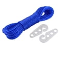 thumbnail image 1 of Household Laundry Outdoor Nylon Clothes Rope Line Clothesline Blue 10m Length, 1 of 2