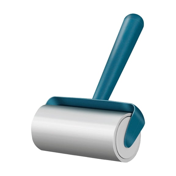 Household Lint Roller,Pet Hair Sticker for Pet Hair Removal Includes Handle and Extra Sticky for Cat and Dog Portable Hair Remover,Blue