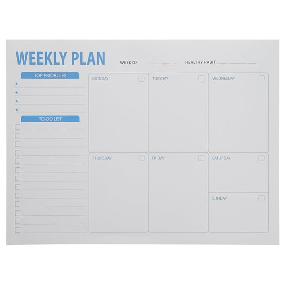 SILENRADAWN Desk Notepad 1Pack For Office And Home Use