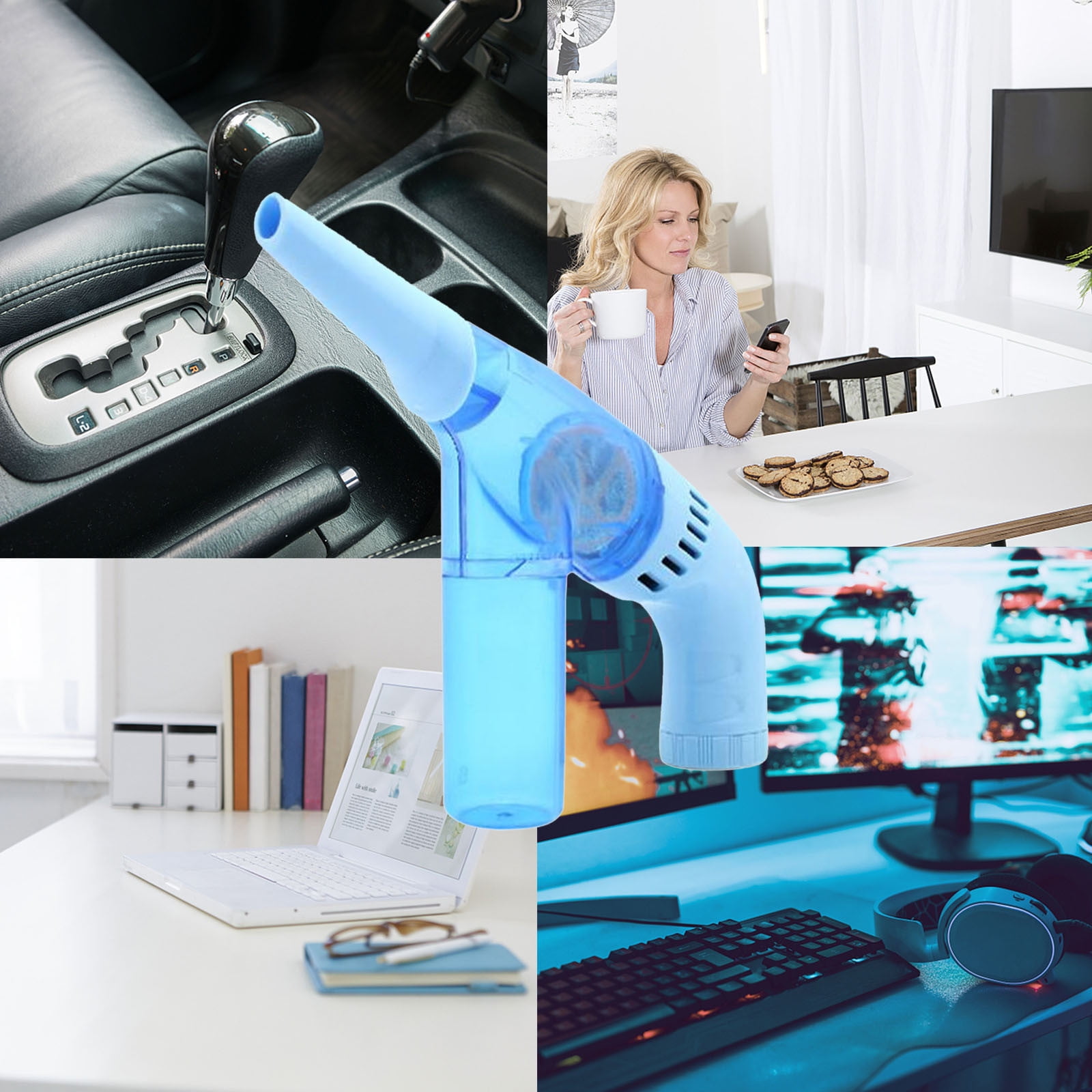 Household Mini Electric Small Cordless Handheld Vacuum Cleaner Desktop