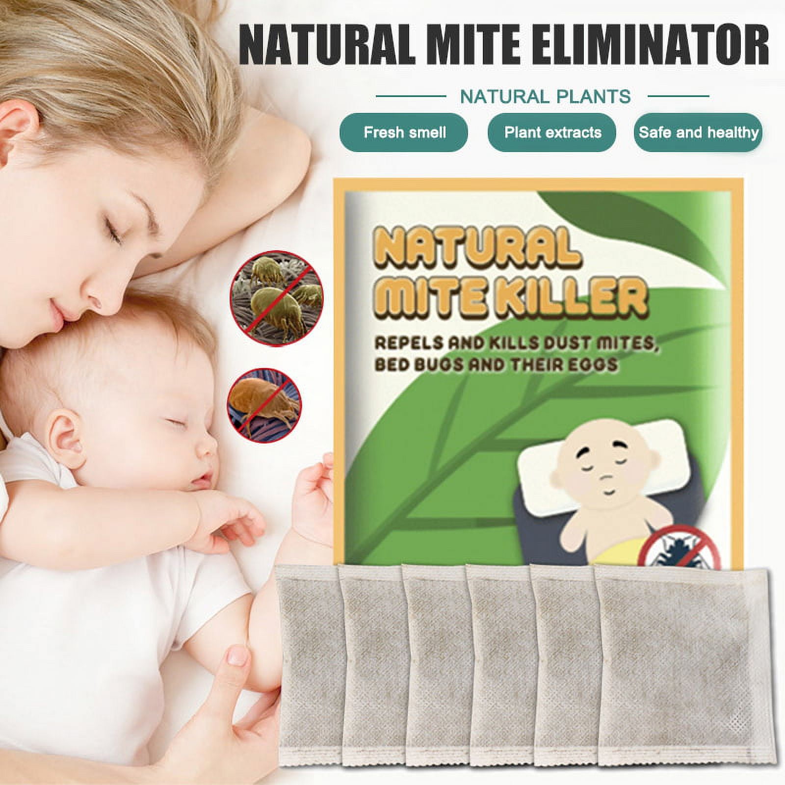 Household Mite Eliminator Bed Bug Killer Repels Mites for Bedding