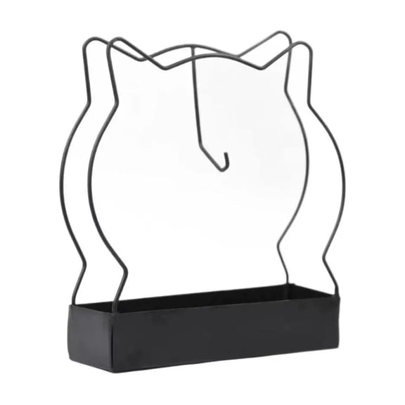 Household Mosquito Repellent Coil Rack, Small Triangular Wrought Iron Mosquito Coil Holder for Home