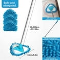 thumbnail image 1 of Household Multifunctional Cleaning Ceiling Small Mop, Extendable Dust Mop For Home Kitchen Bathroom Floor Wall Window, Microfiber Mop Head For Easy Daily Cleaning Tool, 1 of 8