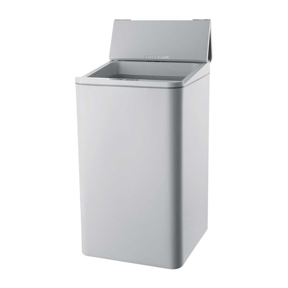 Household Multifunctional Trash Can with Recycle Bin, Stainless Steel Garbage Can with Lid, Deodorizer Compartment, Odor-Proof and Fingerprint Resistant